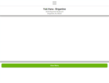 Tablet Screenshot of brigantineyukihana.com